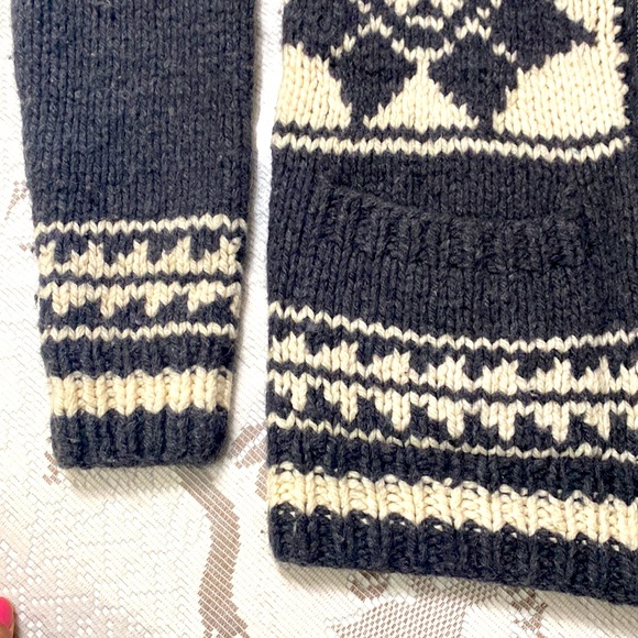 WOOL Lifetime Collective Clothing hooded zip up sweater - Picture 2 of 6